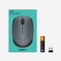 Logitech wireless mouse M170, grey