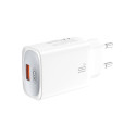 XO wall charger CE19 QC 18W 1x USB white + cable Lightning
