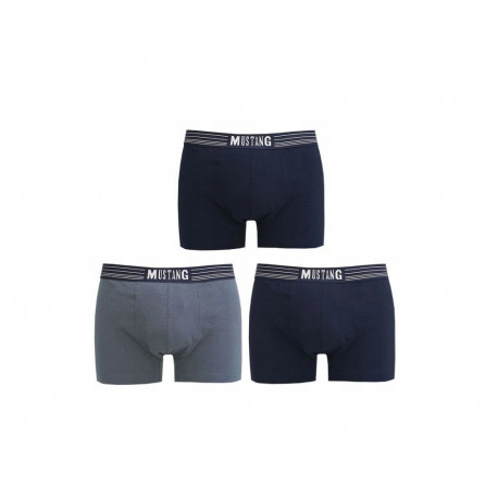 Meeste bokserid Mustang tumesinine - S