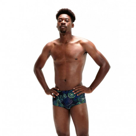 Ujumispüksid Speedo 17cm Club Training Allover Brief M tumesinine - XXXS