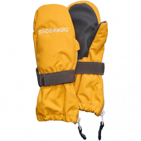Kindad Didriksons Biggles Zip Mitten kollane - 0/2