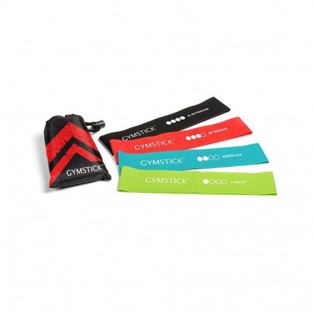 Venituskummide komplekt Gymstick Mini Band Set 4 tükki