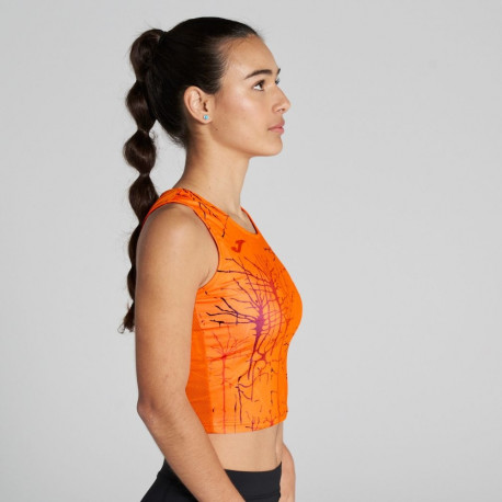 Treeningsärk Joma TANK-TOP WOMAN ELITE IX oranž - S