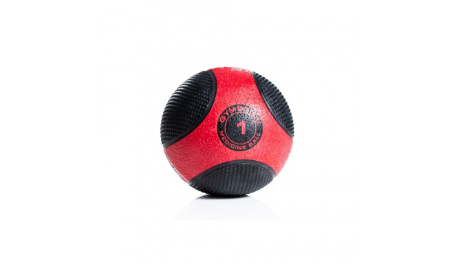 Raskuspall Medicine Ball 1 kg Gymstick, põrkav