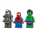 LEGO Spidey Hulki ja Rhino veokite vastasseis