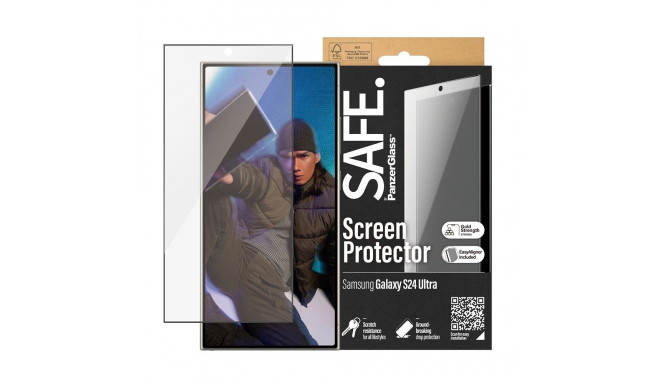 Samsung Galaxy S24 Ultra Ultra-Wide Fit EasyAligner SAFE Glass by PanzerGlass