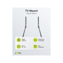 goobay TV Table Stand for TVs from 32" to 70" (81-178 cm) up to 35kg