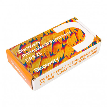 Mikropreparaatide komplekt Discovery Prof DPS 25. "Bioloogia, linnud jne."