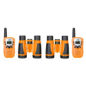 Walkie Talkie and Binoculars Set, Levenhuk LabZZ WTT10, Orange