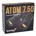 Levenhuk Atom 7x50  Компактный, Компактный, Влагостойкий, Карманный Бинокль с Призмой Руф