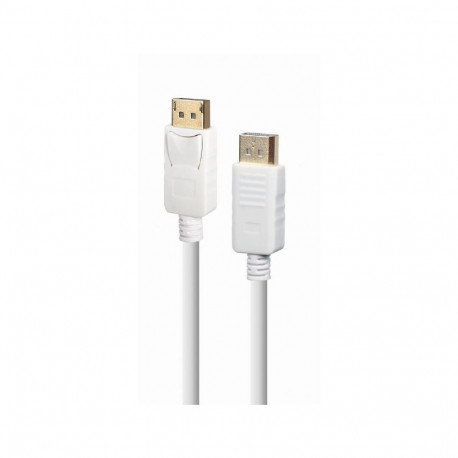 CABLE DISPLAY PORT 1.8M/WHITE CC-DP2-6-W GEMBIRD