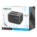 NATEC NSD-0955 Natec Docking Station KANGAROO DUAL 2.5/3.5 HDD USB 3.0 + AC adapter