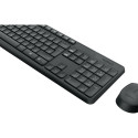 LOGITECH MK235 Wireless Keyboard&Mouse GREY RUS
