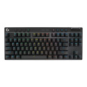 LOGITECH G PRO X TKL LIGHTSPEED Gaming Keyboard - BLACK - (PAN) - 2.4GHZ/BT - N/A - NORDIC-613 - LIN