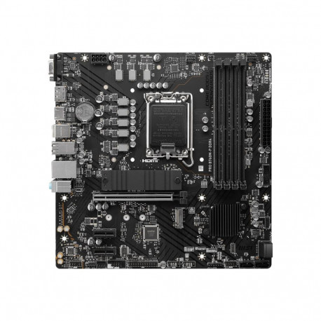 MSI emaplaat PRO B760M-P DDR4 LGA1700 mATX PCIe x16 4xSATA