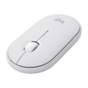 LOGITECH Pebble Mouse 2 M350s - TONAL WHITE - BT - N/A - EMEA-808 - DONGLELESS