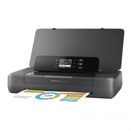 HP Officejet 200 mobiilne värviline tindiprinter A4 1200x1200dpi 20lk/min mustvalge 19lk/min värvili