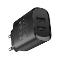 Borofone Wall charger BN2 Super - 2xUSB - 2,1A black