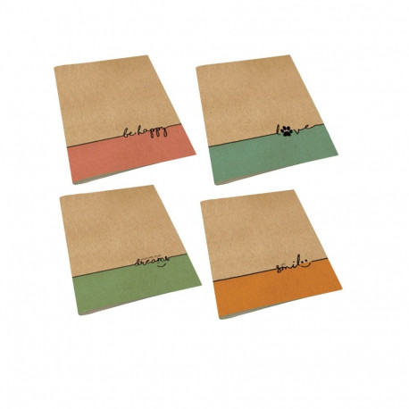 Folder in staple binding A5 BRADLEY Craft square cardboard covers 36 pages