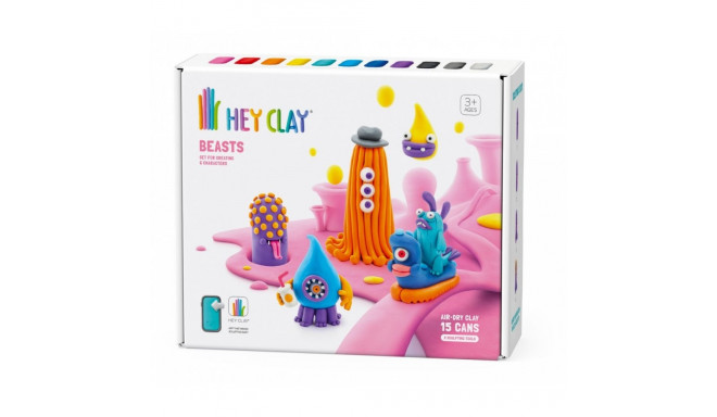 Plastic mass Hey Clay Bestie 15 cans