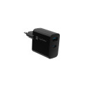 Ladowarka sieciowa RiberaGAN USBA USBC 65W