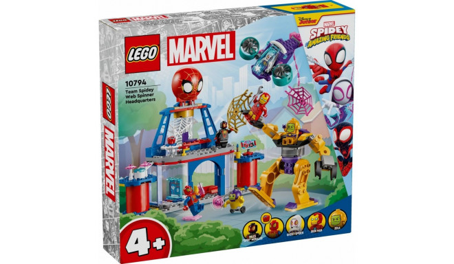 LEGO Team Spidey Web Spinner Headquarters