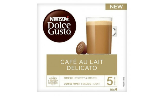 Kohvikapslid Nescafé Dolce Gusto Au Lait Delicato (16 uds)