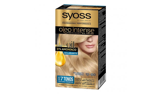 Краска без содержания аммиака Syoss Olio Intense Nº 12