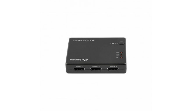 HDMI Lüliti Lanberg SWV-HDMI-0003 Must
