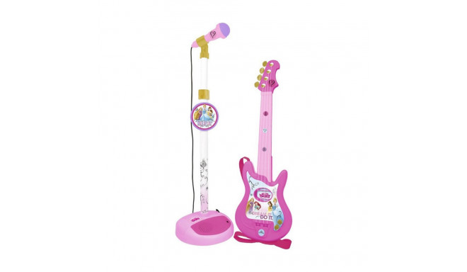 Spēļu Ģitāra Mazuļiem Disney Princess Mikrofons Rozā Disney Princeses