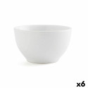 Bowl Quid Snow Ceramic White (51 cl) (Pack 6x)