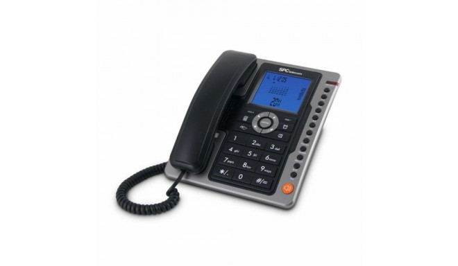 Landline Telephone SPC Internet 3604N LED Blue Black