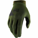 Cycling Gloves 100 % Ridecamp Green - L