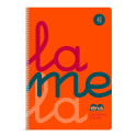 Notebook Lamela Multicolour White Quarto 80 Sheets