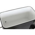 Переносной Холодильник DKD Home Decor 74 x 43 x 83 cm Чёрный Сталь Алюминий полипропилен 56 L