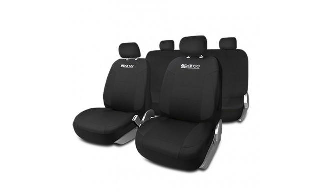 Car Seat Covers Sparco Strada Black