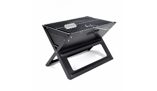 Folding Portable Barbecue for use with Charcoal X-shaped 45 x 30 x 35 cm Iron