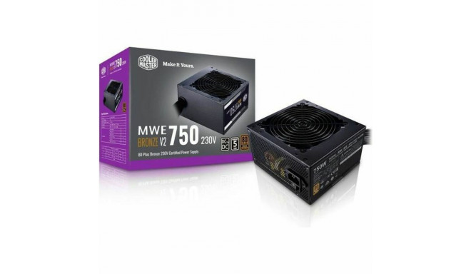 Power supply Cooler Master MPE-7501-ACABW-BEU 750 W 750 W ATX 80 Plus Bronze