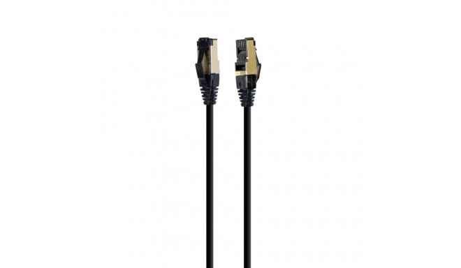 FTP Kategooria 6 Jäik Võrgukaabel GEMBIRD PP8-LSZHCU-BK-0.5M Must 50 cm