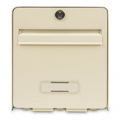 Letterbox Burg-Wachter Beige Plastic Galvanised Steel