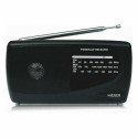 Radio AM/FM Haeger PR-TRI.002A Melns