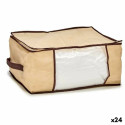 Hoiukott Kreemikas Polüester polüpropüleen 27 L 45 x 30 x 20 cm (24 Ühikut)