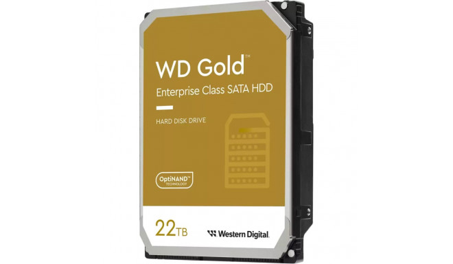 Kõvaketas Western Digital Gold 3,5" 22 TB