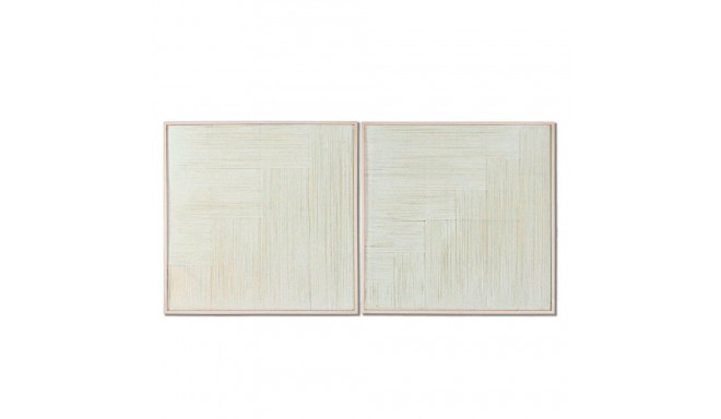 Canvas Home ESPRIT Modern 80 x 3 x 80 cm (2 Units)