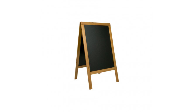 Board Securit Easel Double Teak 125 x 69 x 68,5 cm