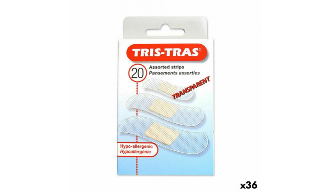 Plaastrid Läbipaistev 36 Ühikut