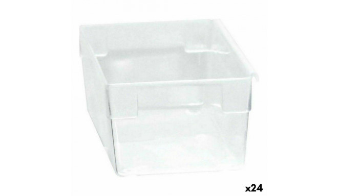Multi-use Box Modular Transparent 15 x 8 x 5,3 cm (24 Units)