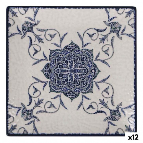Desserttaldrik La Mediterránea Rosetta 18 x 18 x 2 cm (12 Ühikut)