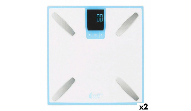 Смарт-весы LongFit Care Многофункциональный Белый (2 штук)