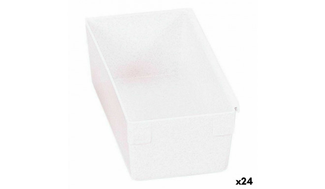 Mitmeotstarbeline Karp Modulaarne Valge 15 x 8 x 5,3 cm (24 Ühikut)